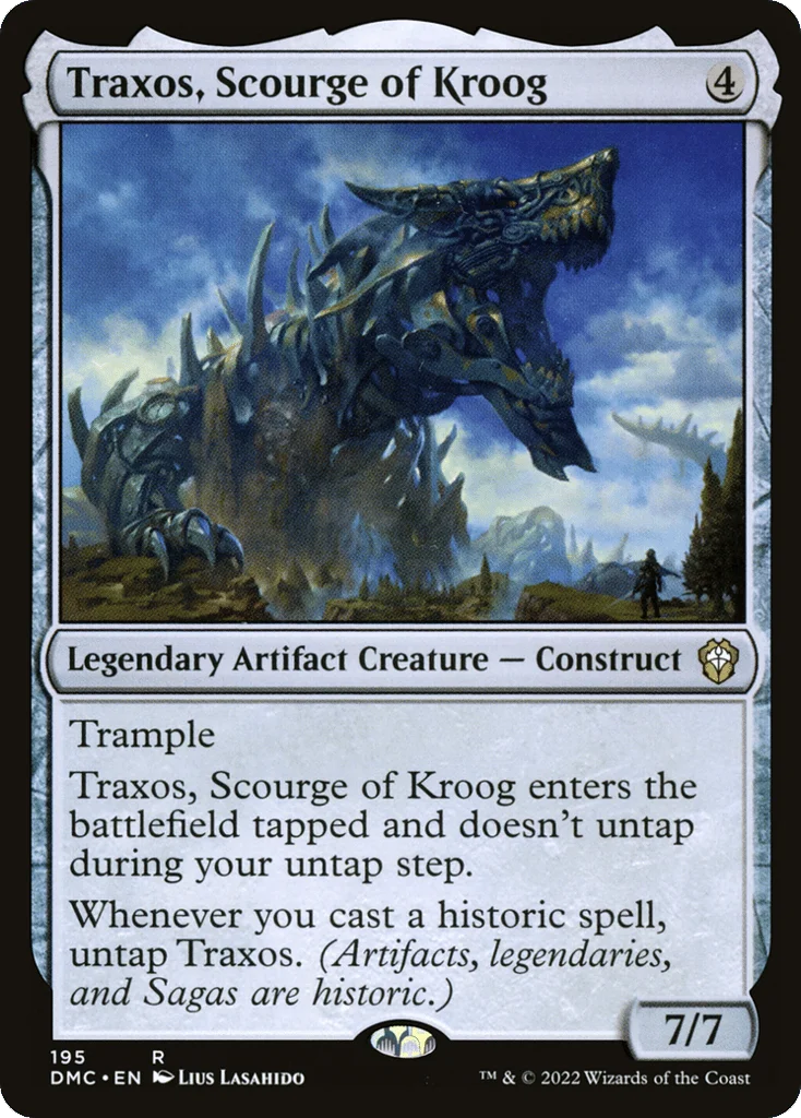 Traxos, Scourge of Kroog · Dominaria United Commander