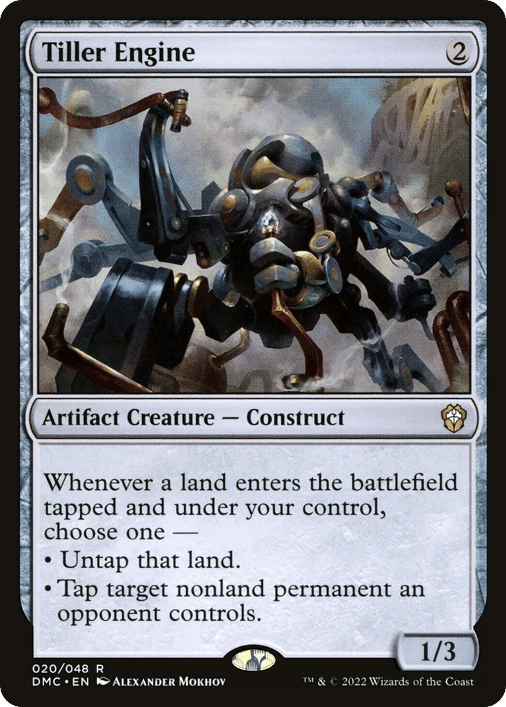 Tiller Engine · Dominaria United Commander