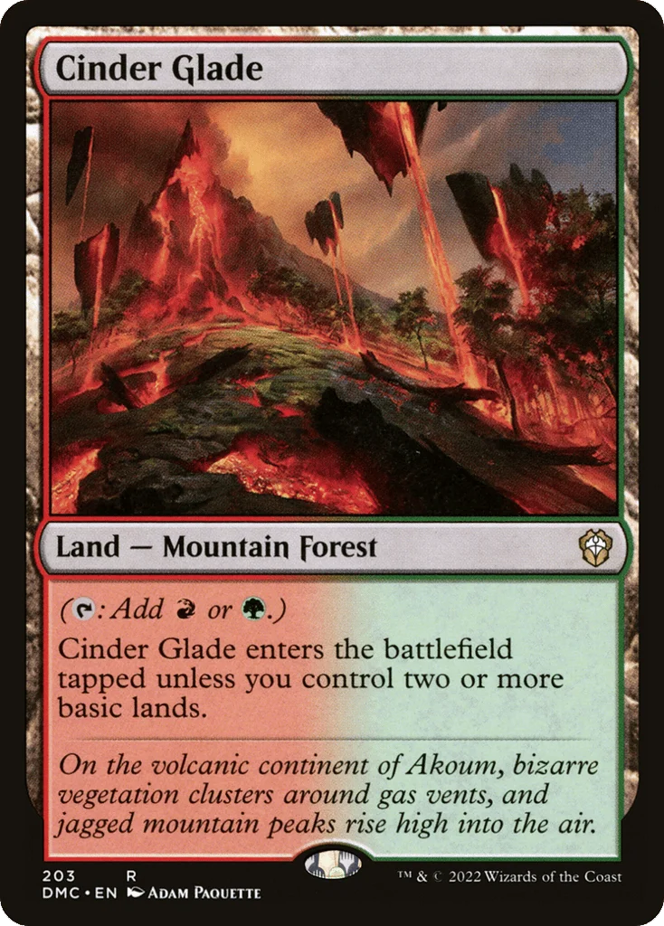 Cinder Glade · Dominaria United Commander