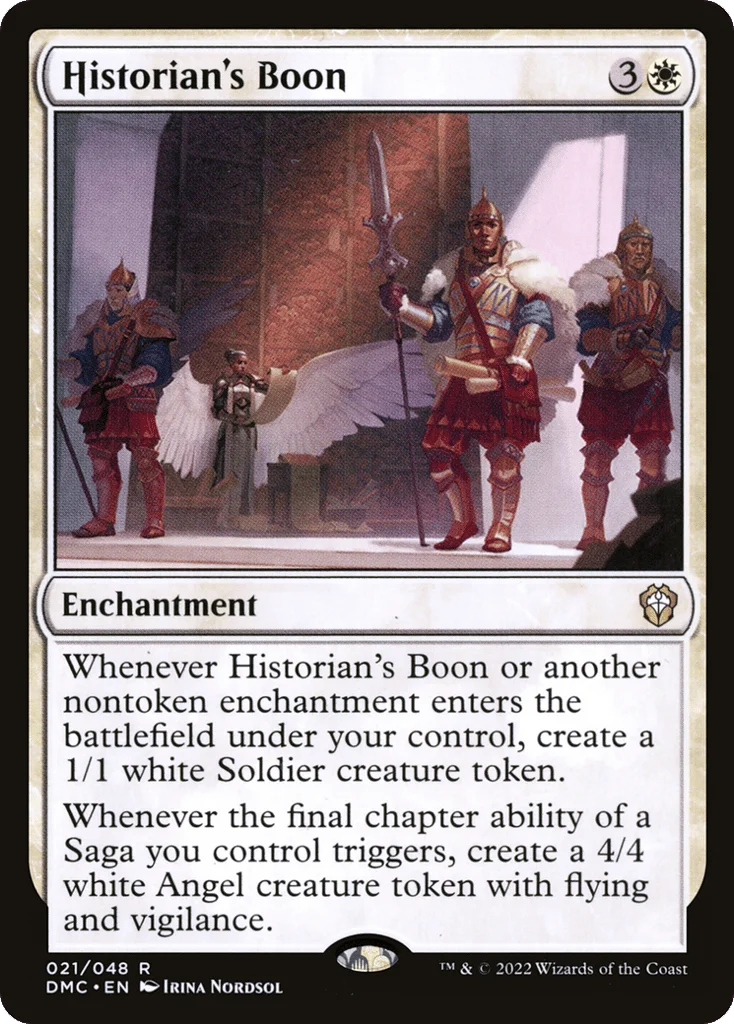 Historian's Boon · Dominaria United Commander