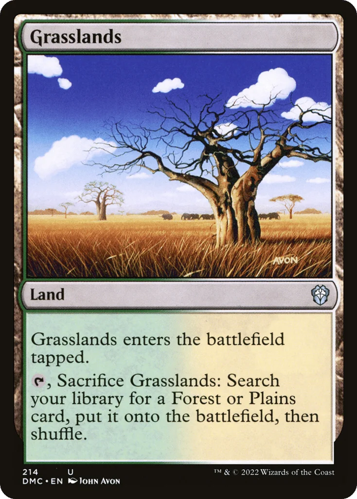 Grasslands · Dominaria United Commander
