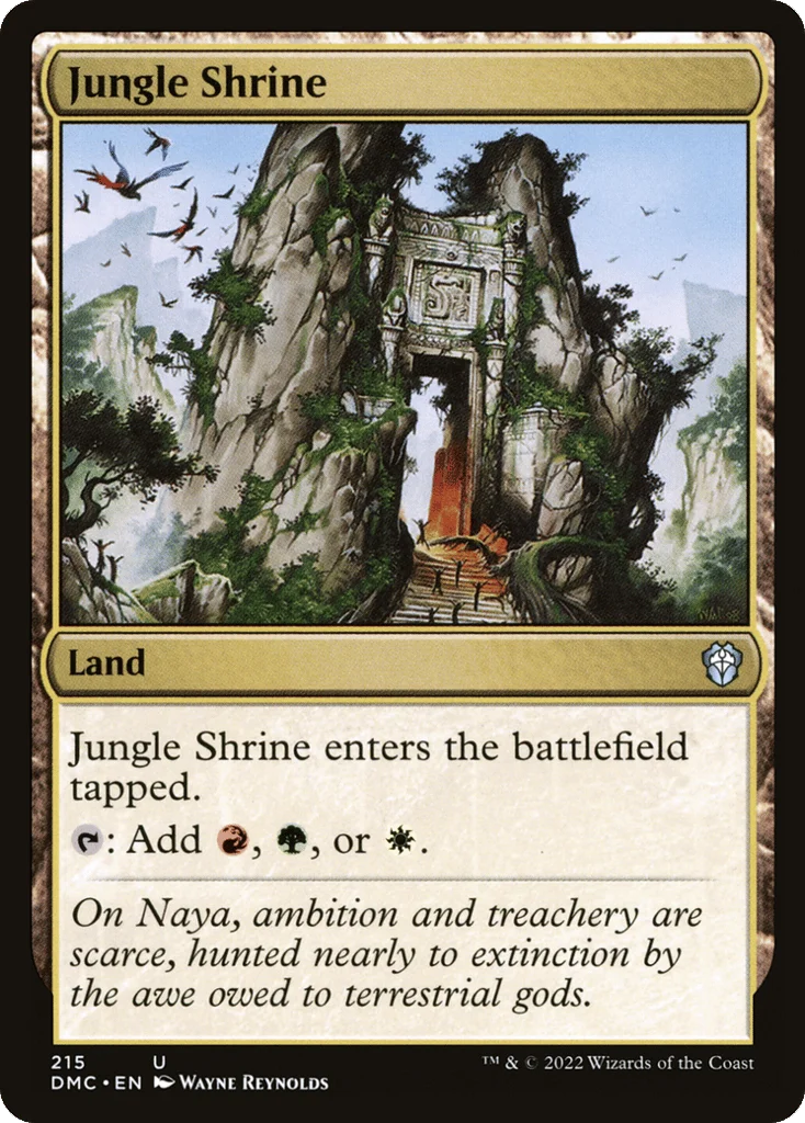 Jungle Shrine · Dominaria United Commander