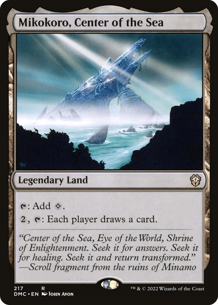 Mikokoro, Center of the Sea · Dominaria United Commander