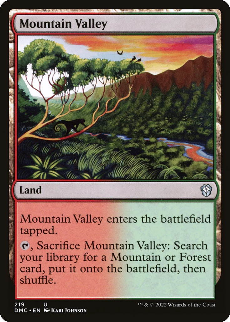 Mountain Valley · Dominaria United Commander