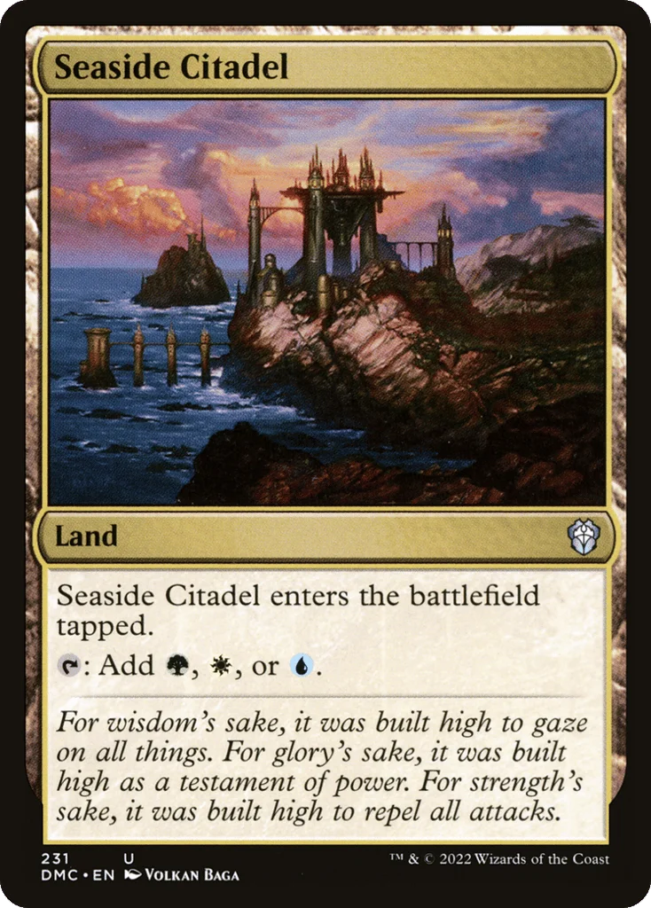 Seaside Citadel · Dominaria United Commander