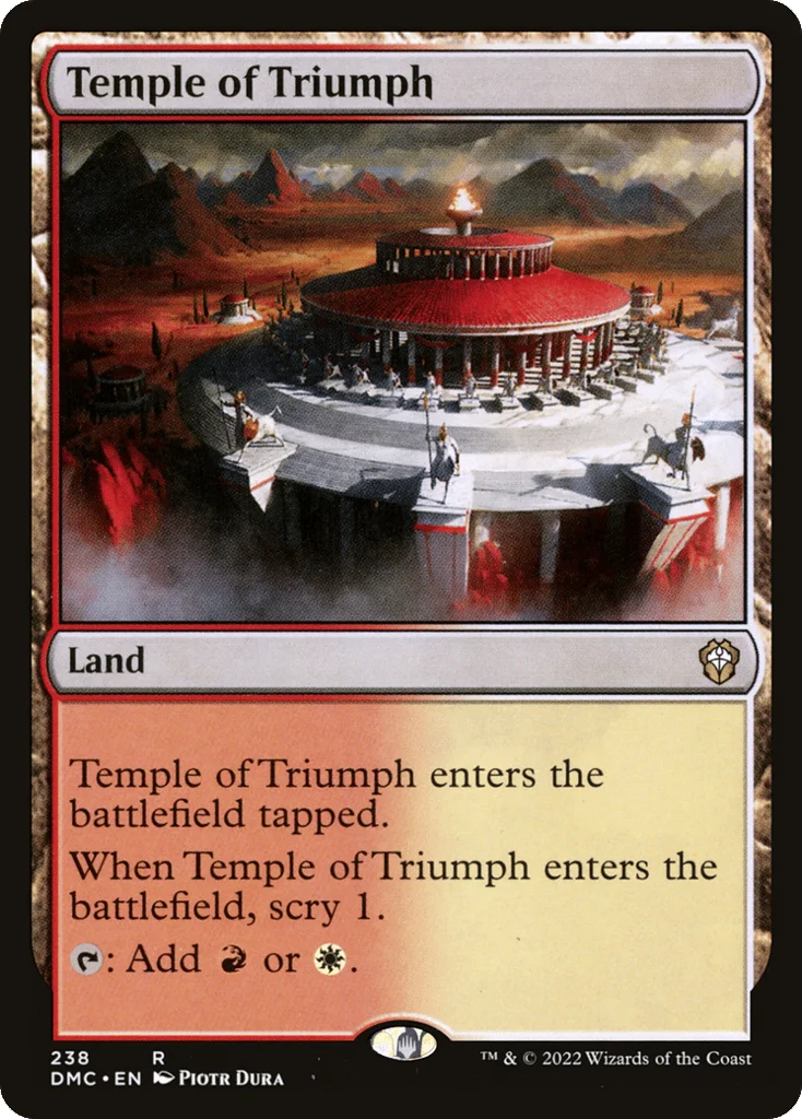 Temple of Triumph · Dominaria United Commander
