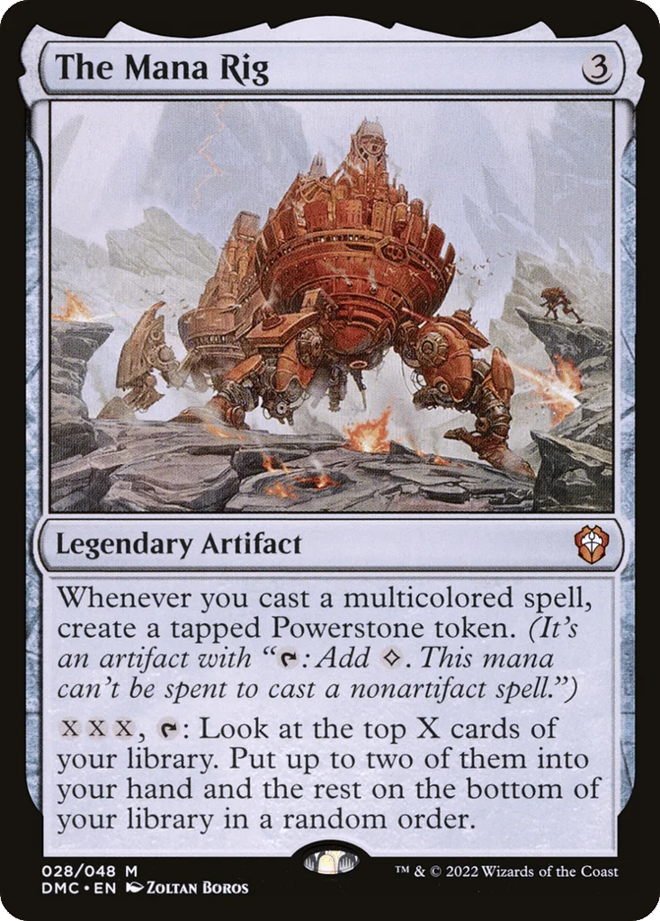 The Mana Rig · Dominaria United Commander