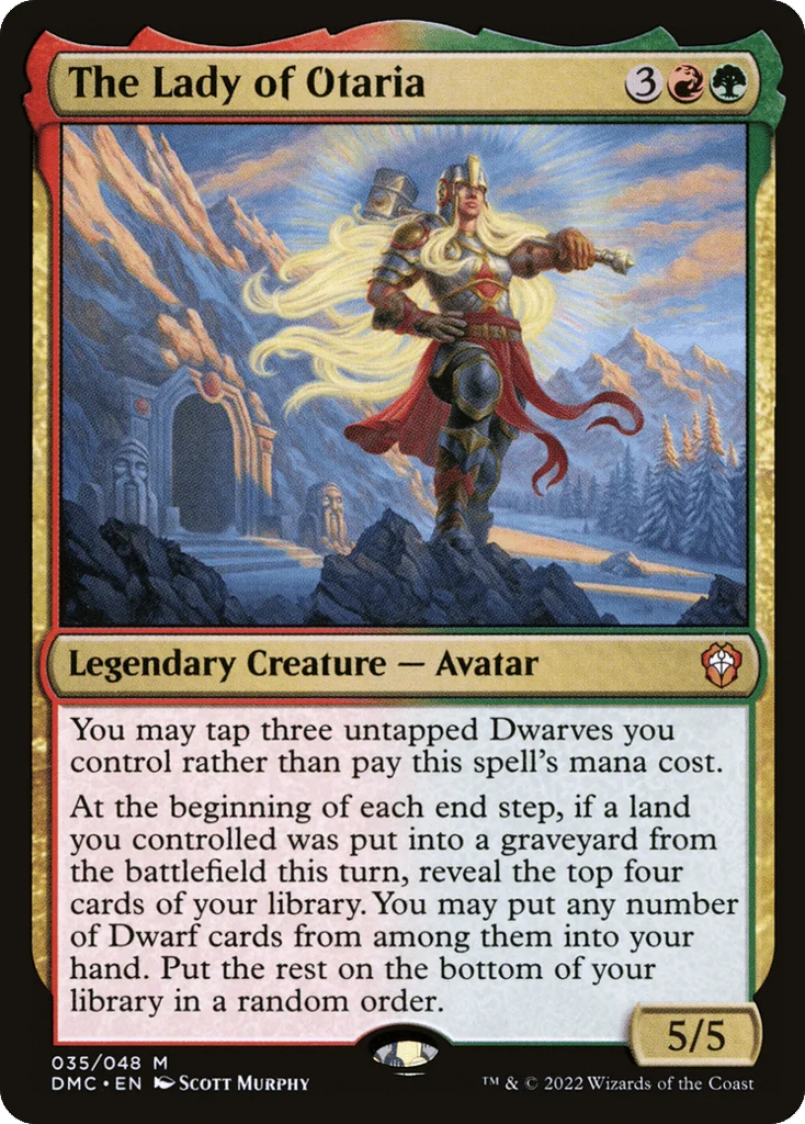 The Lady of Otaria · Dominaria United Commander