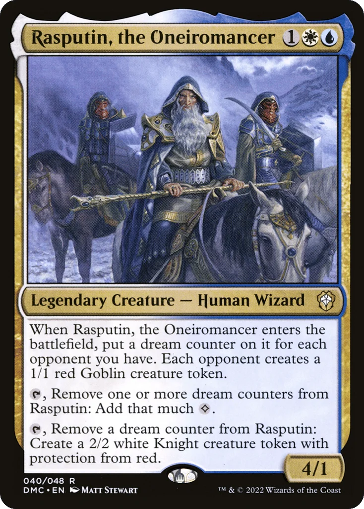 Rasputin, the Oneiromancer · Dominaria United Commander
