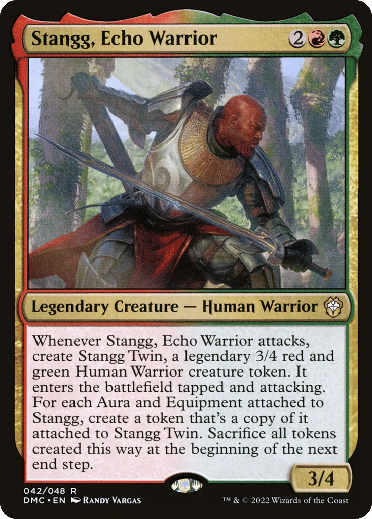 Stangg, Echo Warrior · Dominaria United Commander