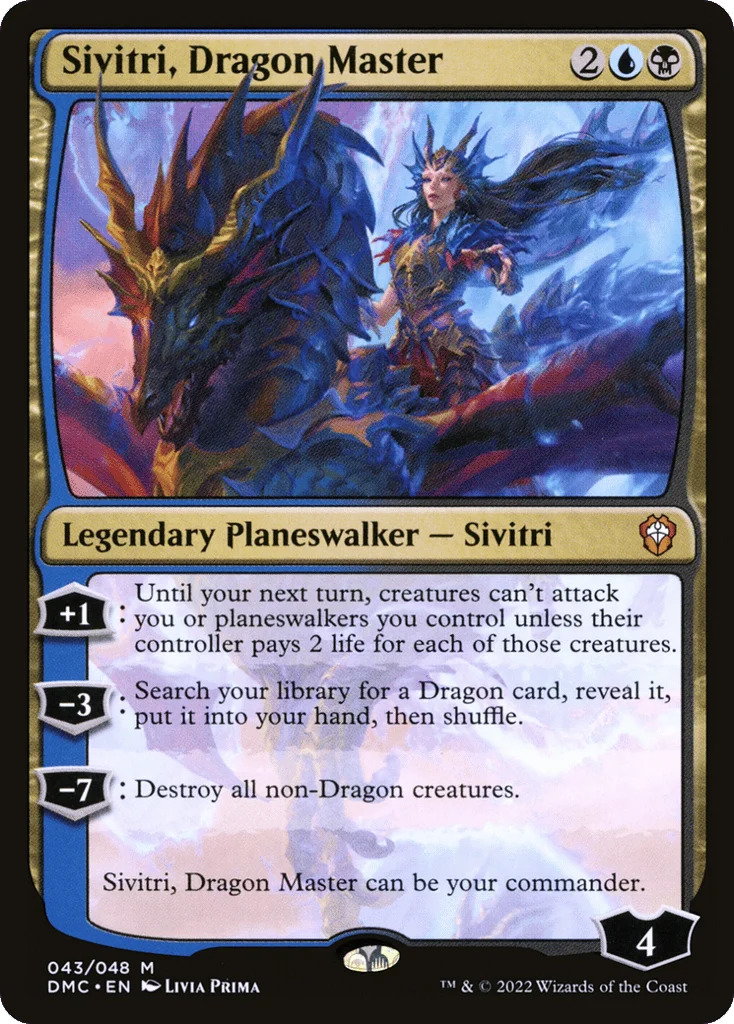 Sivitri, Dragon Master · Dominaria United Commander