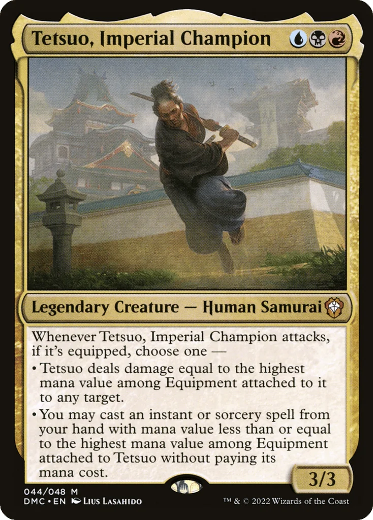 Tetsuo, Imperial Champion · Dominaria United Commander