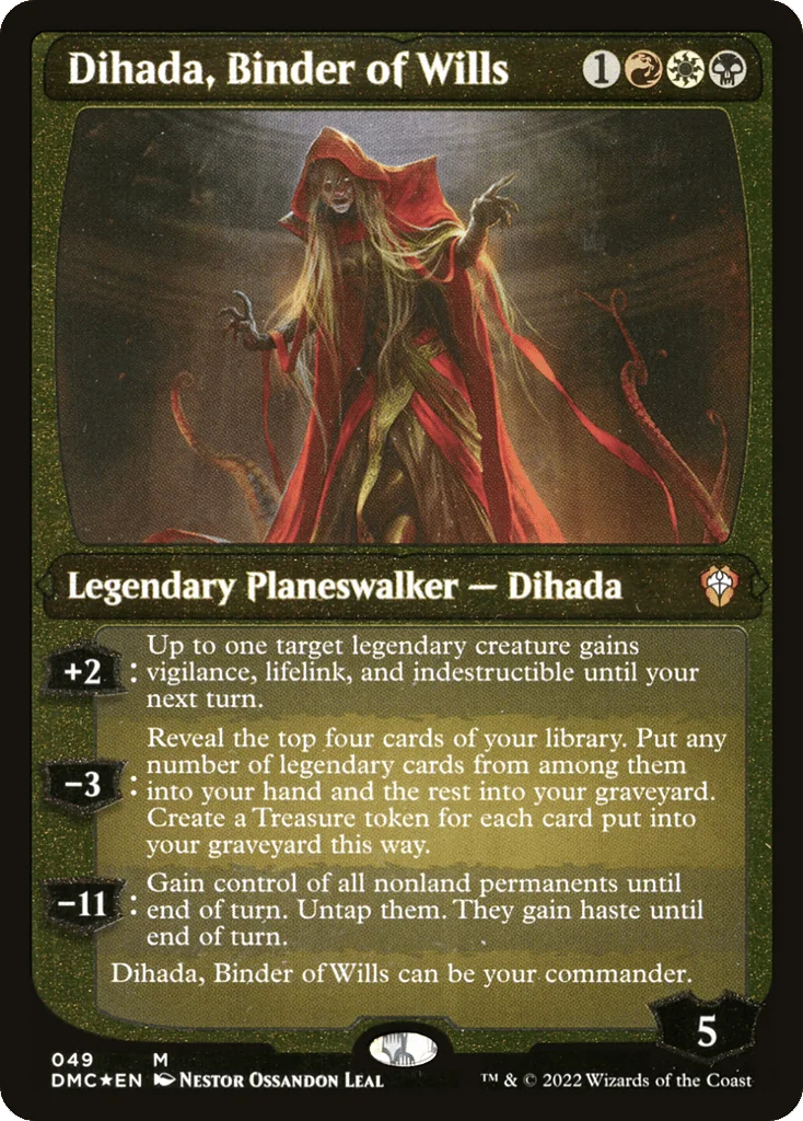 Dihada, Binder of Wills · Dominaria United Commander