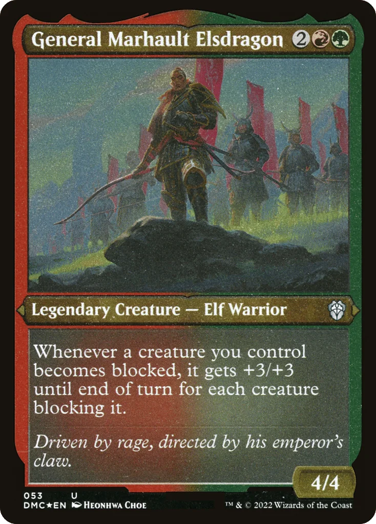 General Marhault Elsdragon · Dominaria United Commander