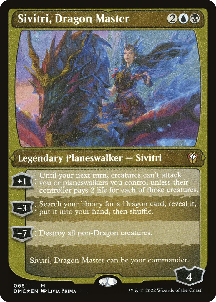 Sivitri, Dragon Master · Dominaria United Commander