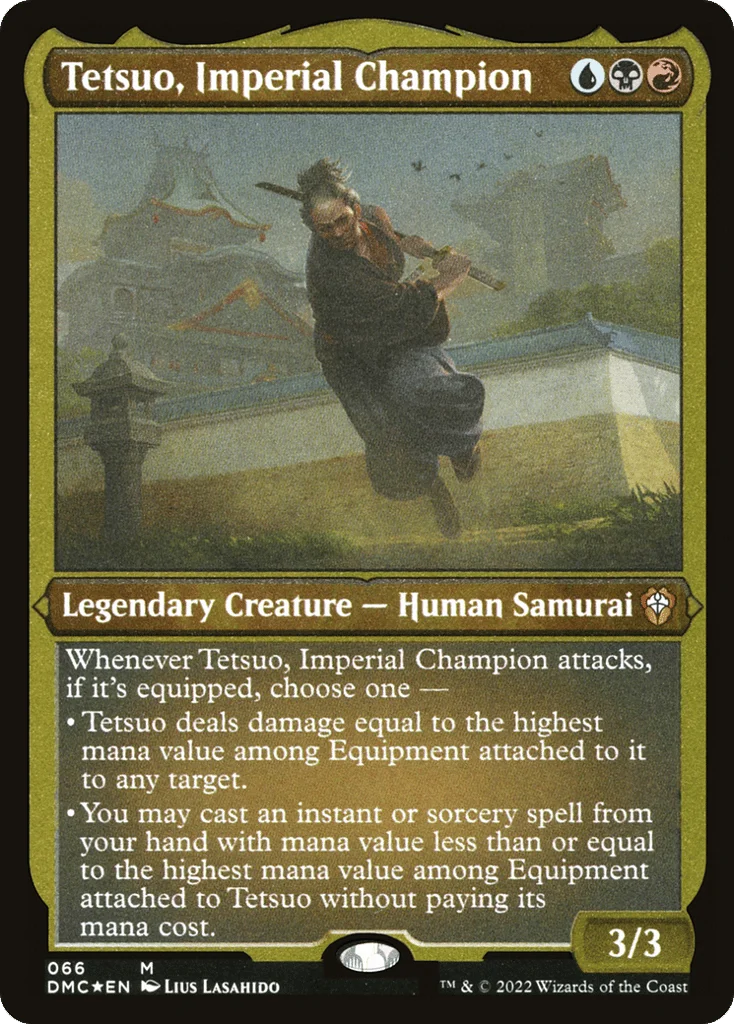 Tetsuo, Imperial Champion · Dominaria United Commander