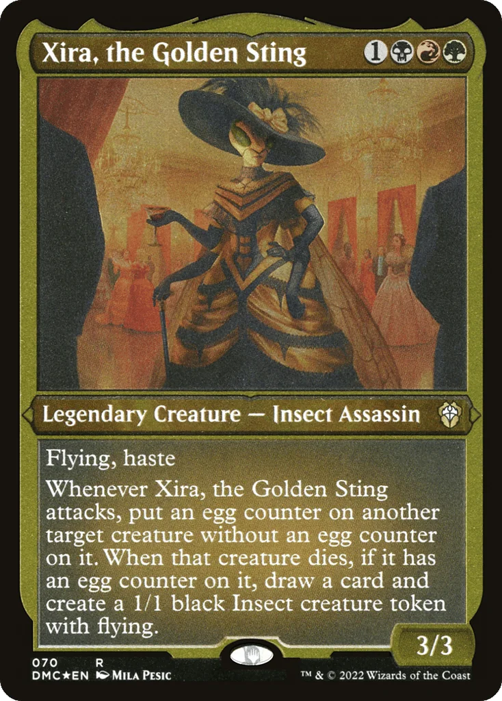Xira, the Golden Sting · Dominaria United Commander