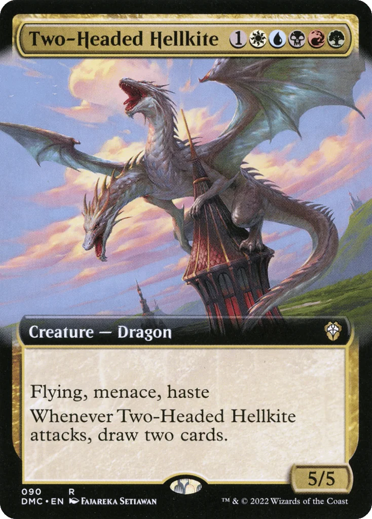 Two-Headed Hellkite · Dominaria United Commander