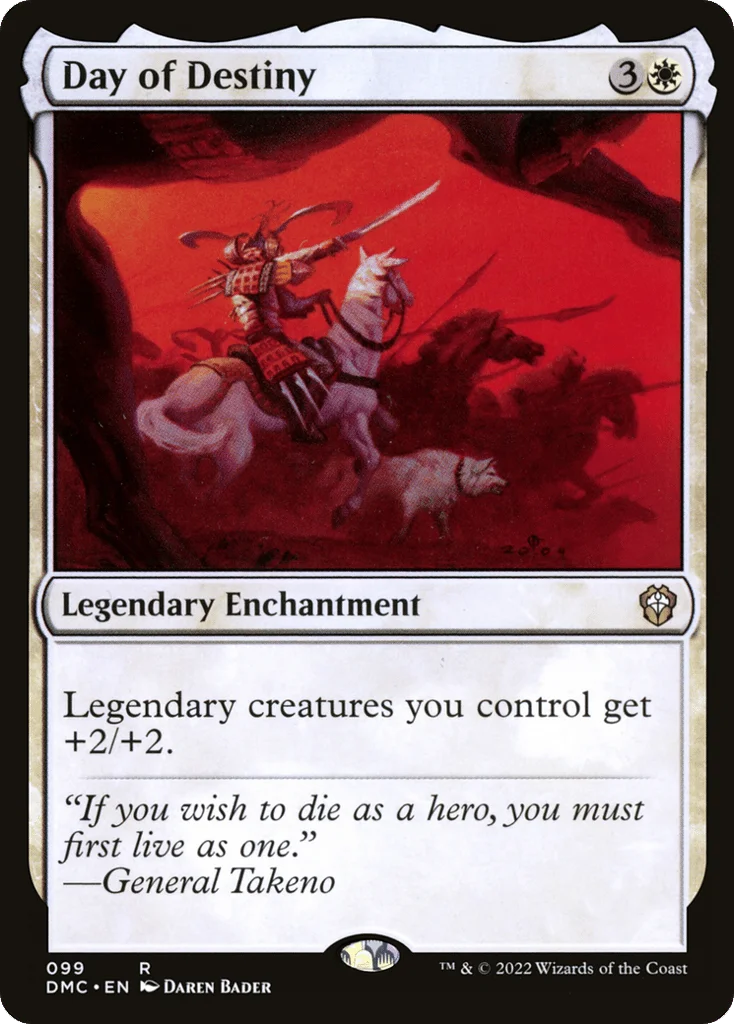 Day of Destiny · Dominaria United Commander