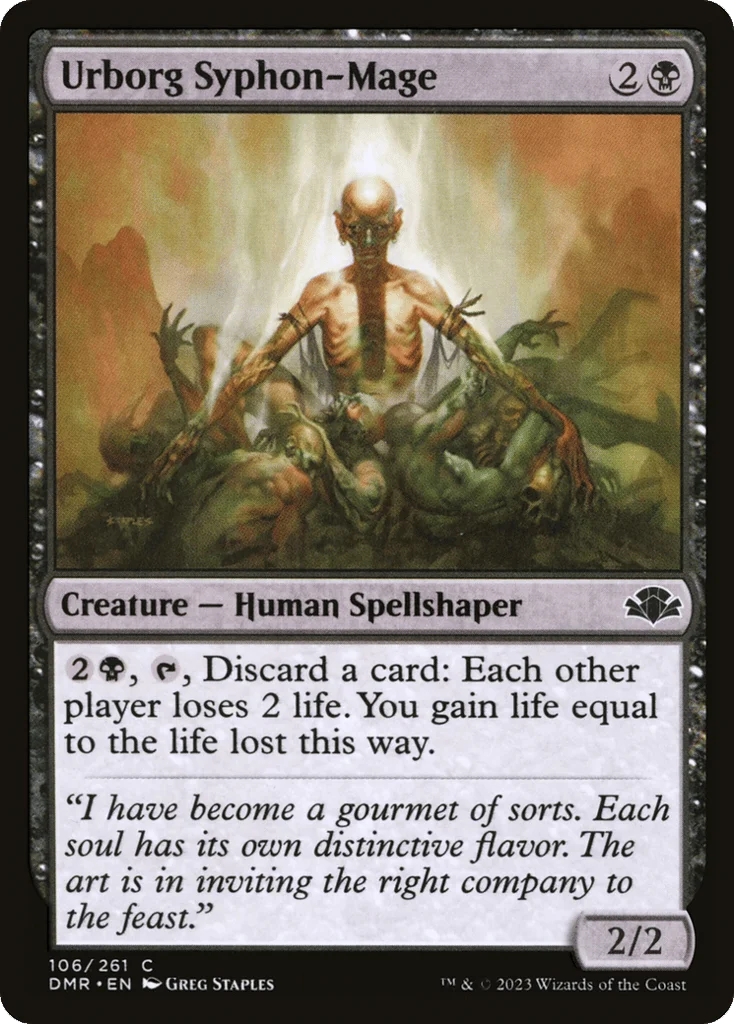 Urborg Syphon-Mage · Dominaria Remastered