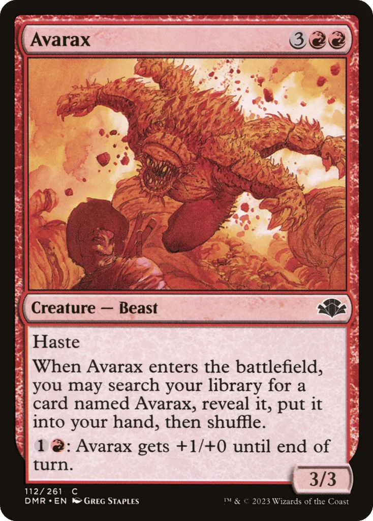 Avarax · Dominaria Remastered