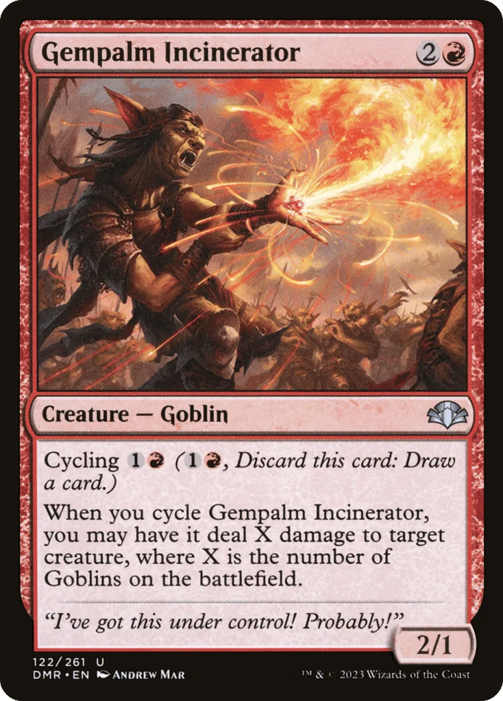 Gempalm Incinerator · Dominaria Remastered