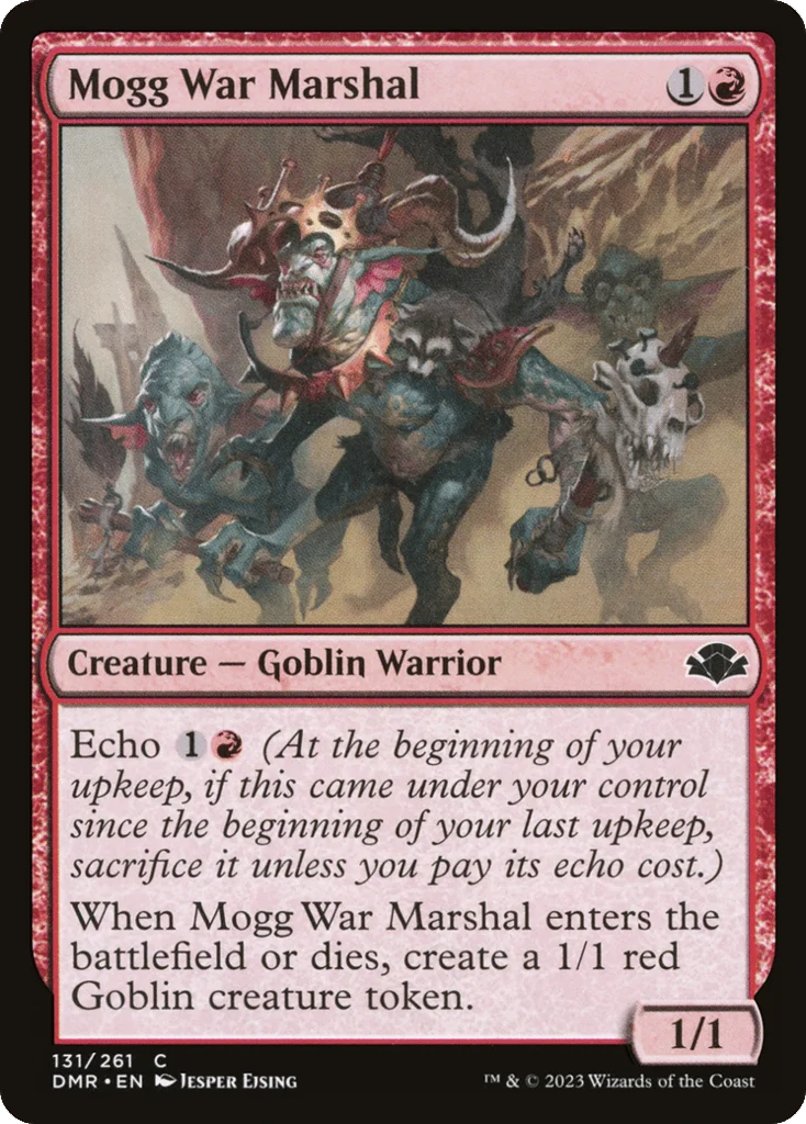 Mogg War Marshal · Dominaria Remastered