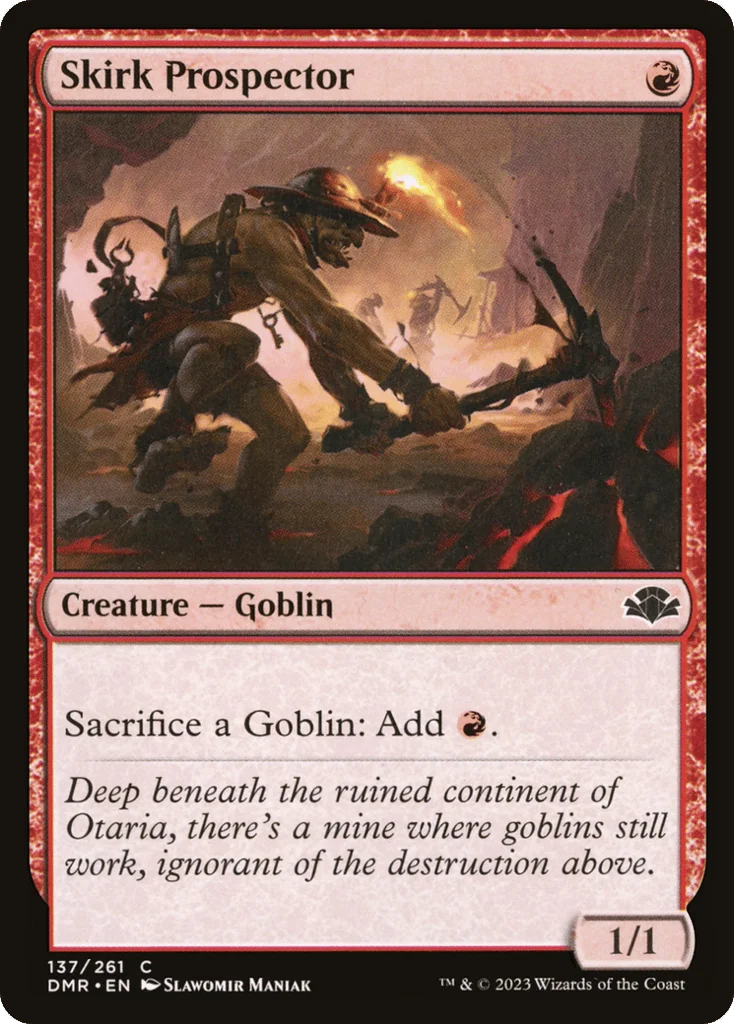 Skirk Prospector · Dominaria Remastered