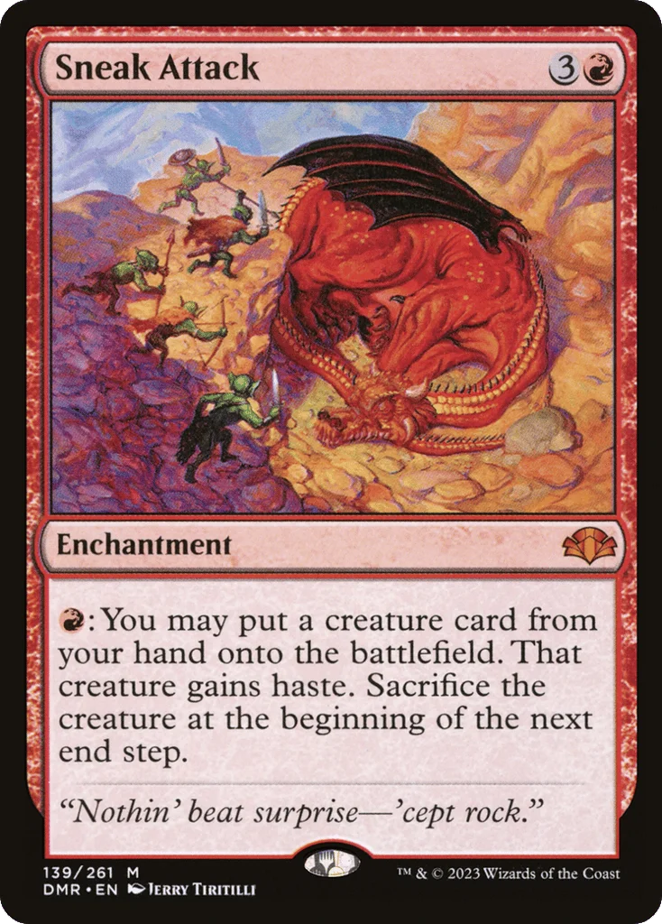 Sneak Attack · Dominaria Remastered