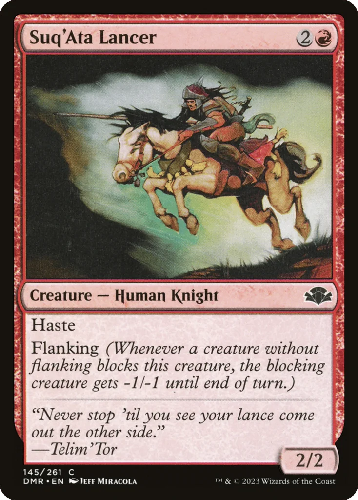 Suq'Ata Lancer · Dominaria Remastered
