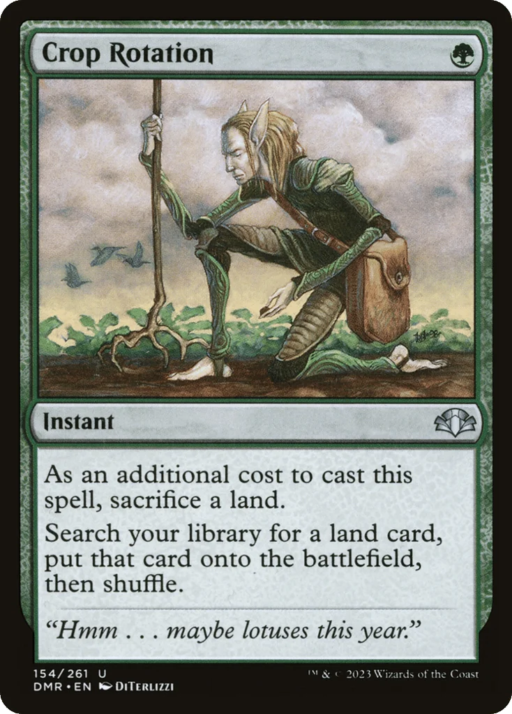 Crop Rotation · Dominaria Remastered