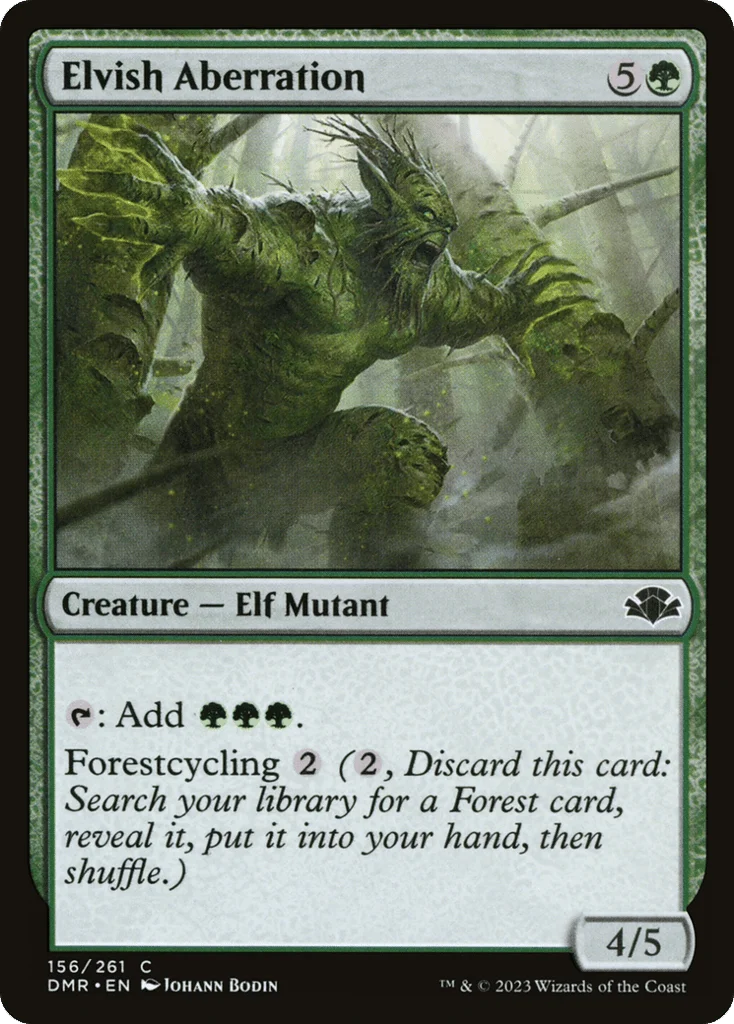 Elvish Aberration · Dominaria Remastered
