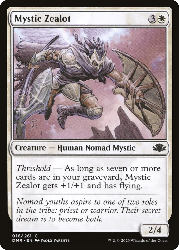 Mystic Zealot · Dominaria Remastered