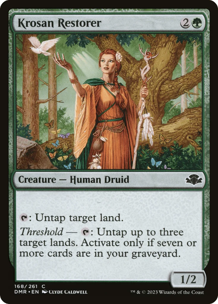 Krosan Restorer · Dominaria Remastered