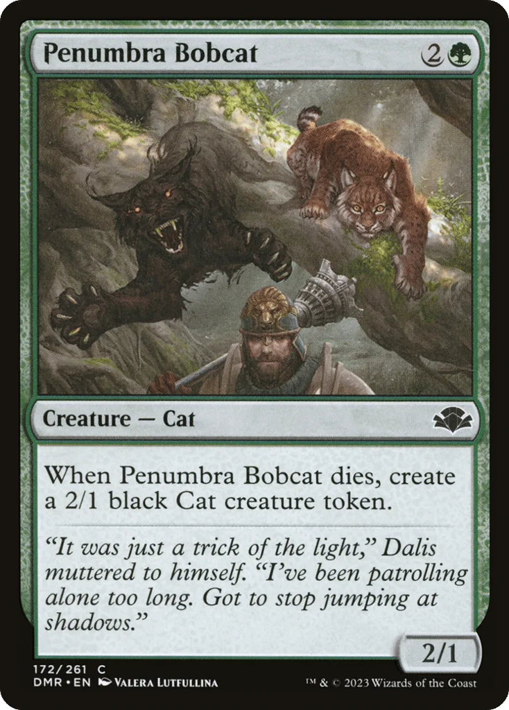 Penumbra Bobcat · Dominaria Remastered