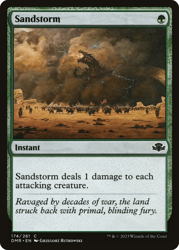 Sandstorm · Dominaria Remastered