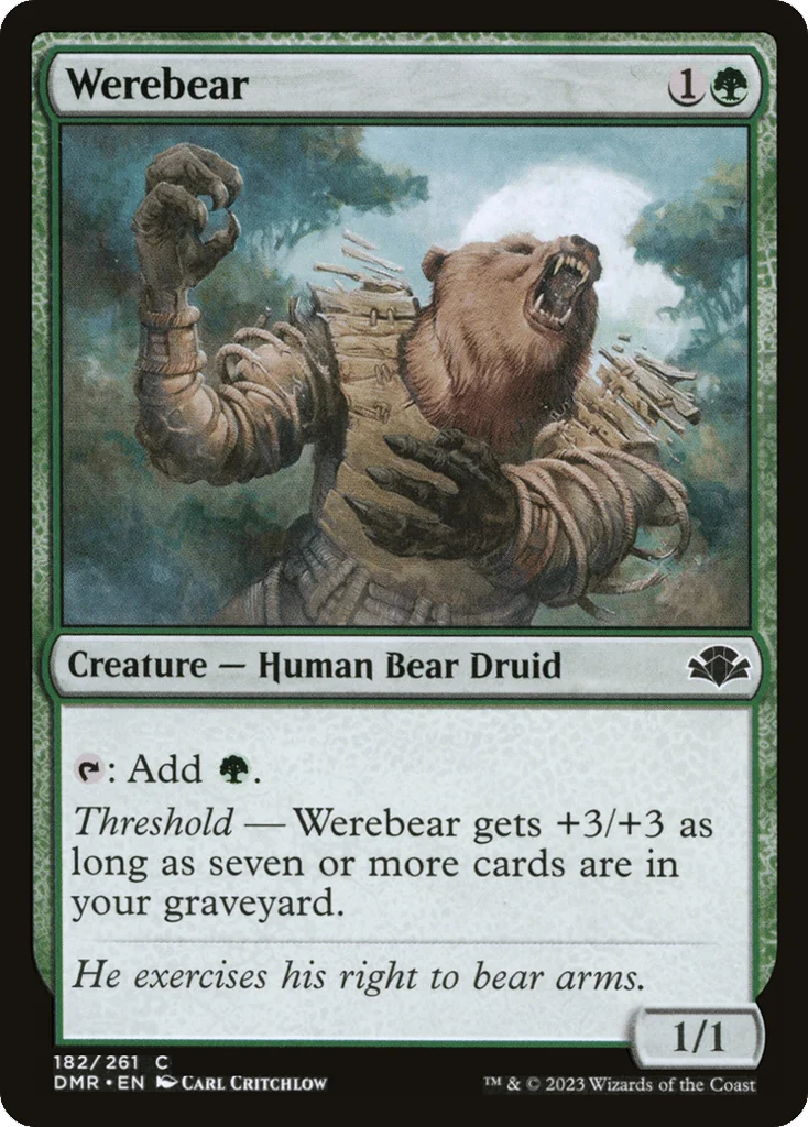 Werebear · Dominaria Remastered