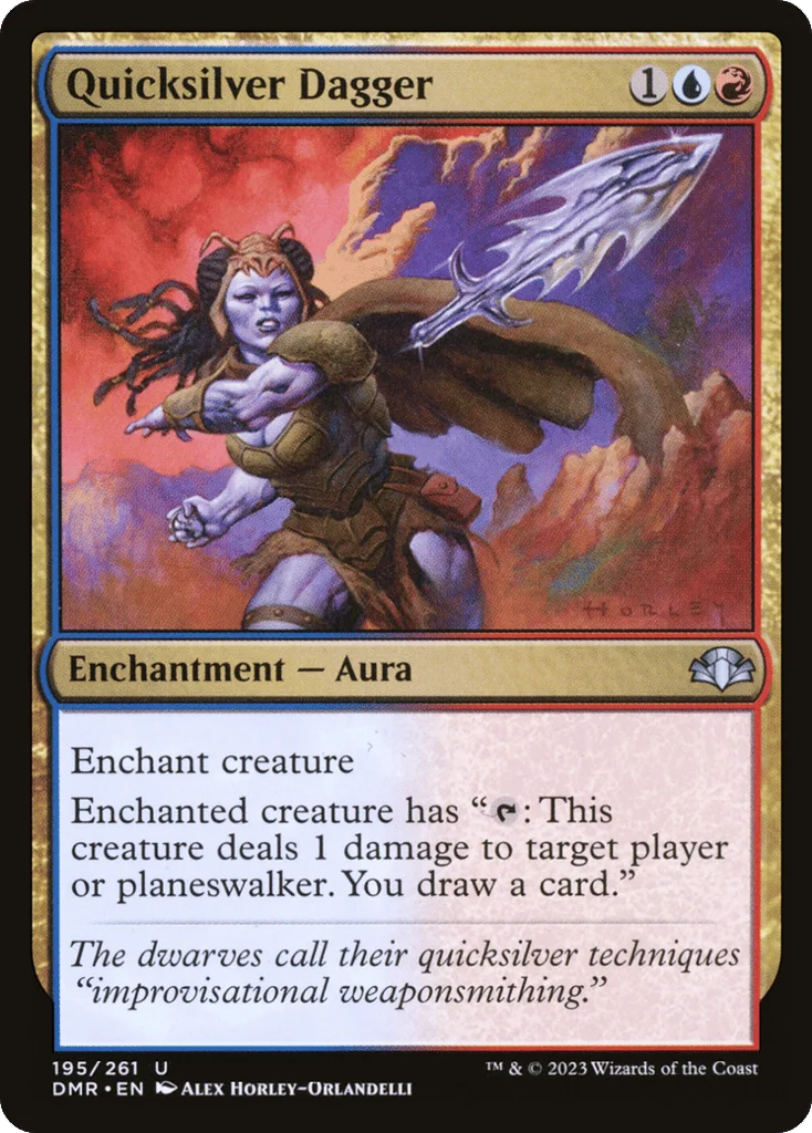 Quicksilver Dagger · Dominaria Remastered
