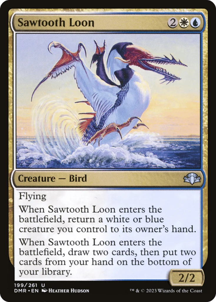 Sawtooth Loon · Dominaria Remastered