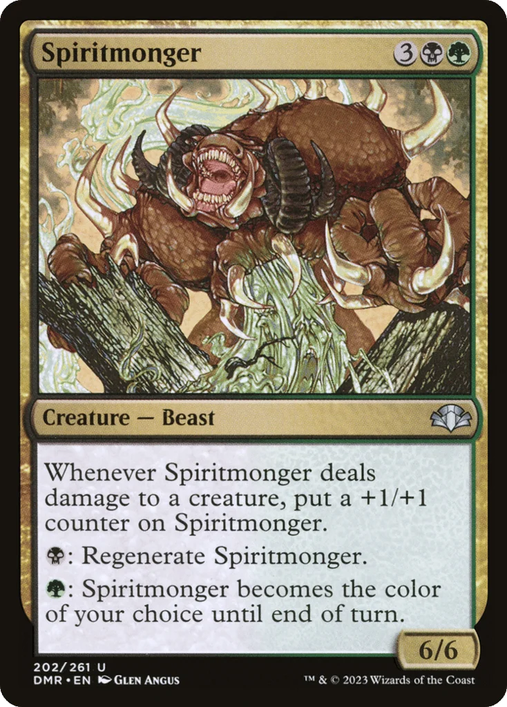 Spiritmonger · Dominaria Remastered