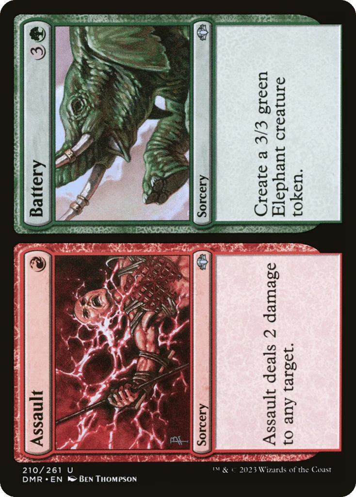 Assault // Battery · Dominaria Remastered