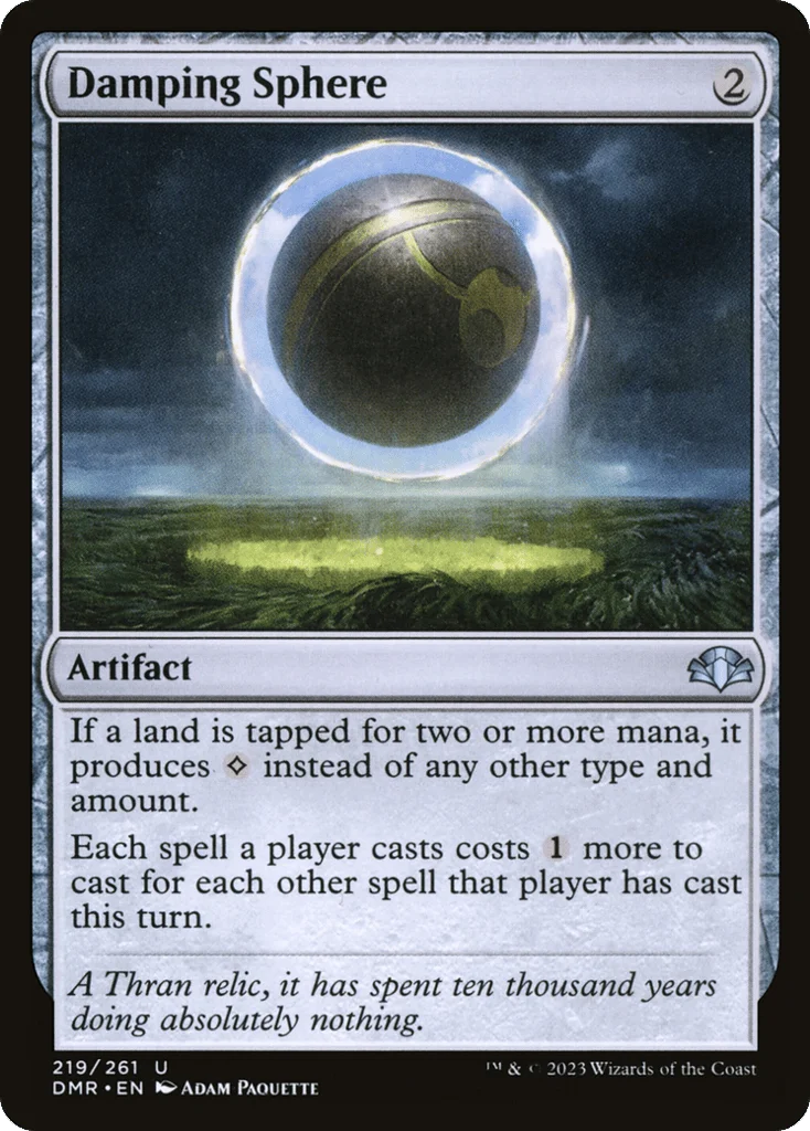 Damping Sphere · Dominaria Remastered