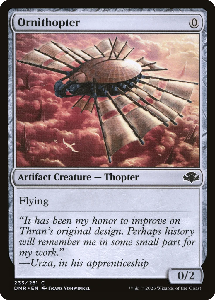 Ornithopter · Dominaria Remastered