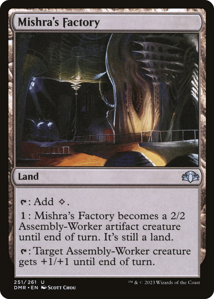 Mishra's Factory · Dominaria Remastered