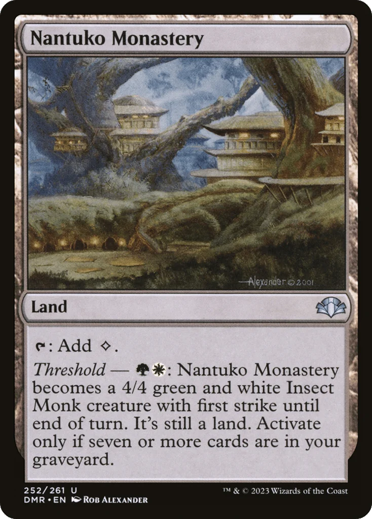 Nantuko Monastery · Dominaria Remastered