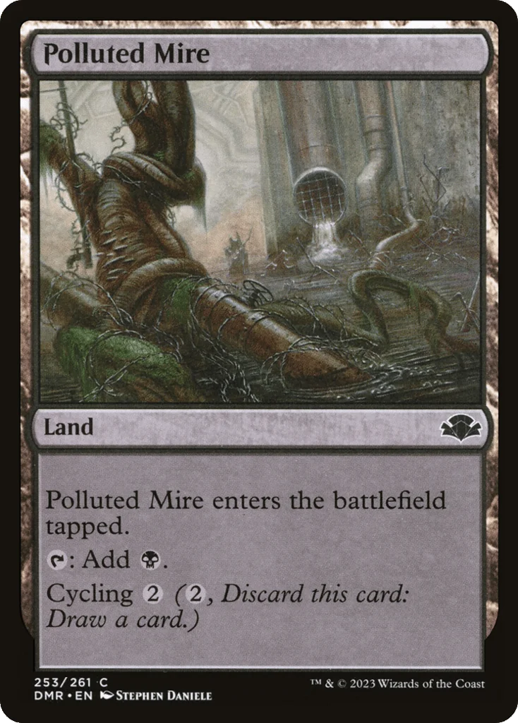 Polluted Mire · Dominaria Remastered
