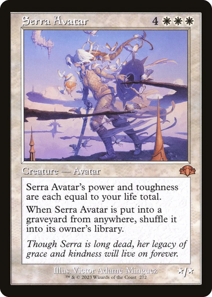 Serra Avatar · Dominaria Remastered