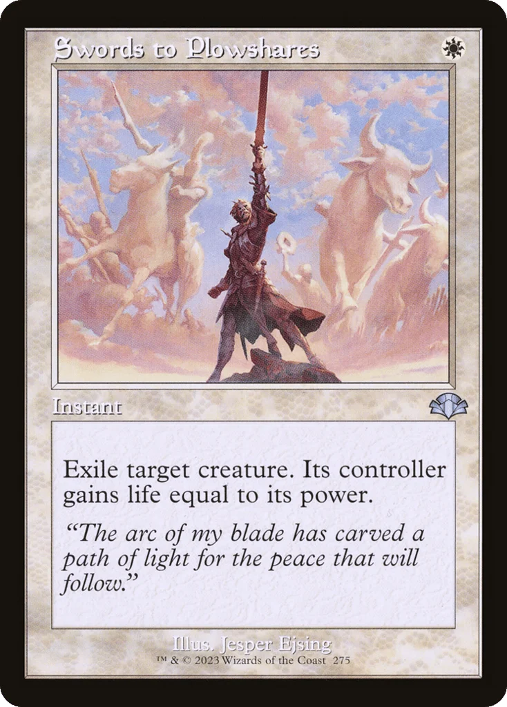 Swords to Plowshares · Dominaria Remastered