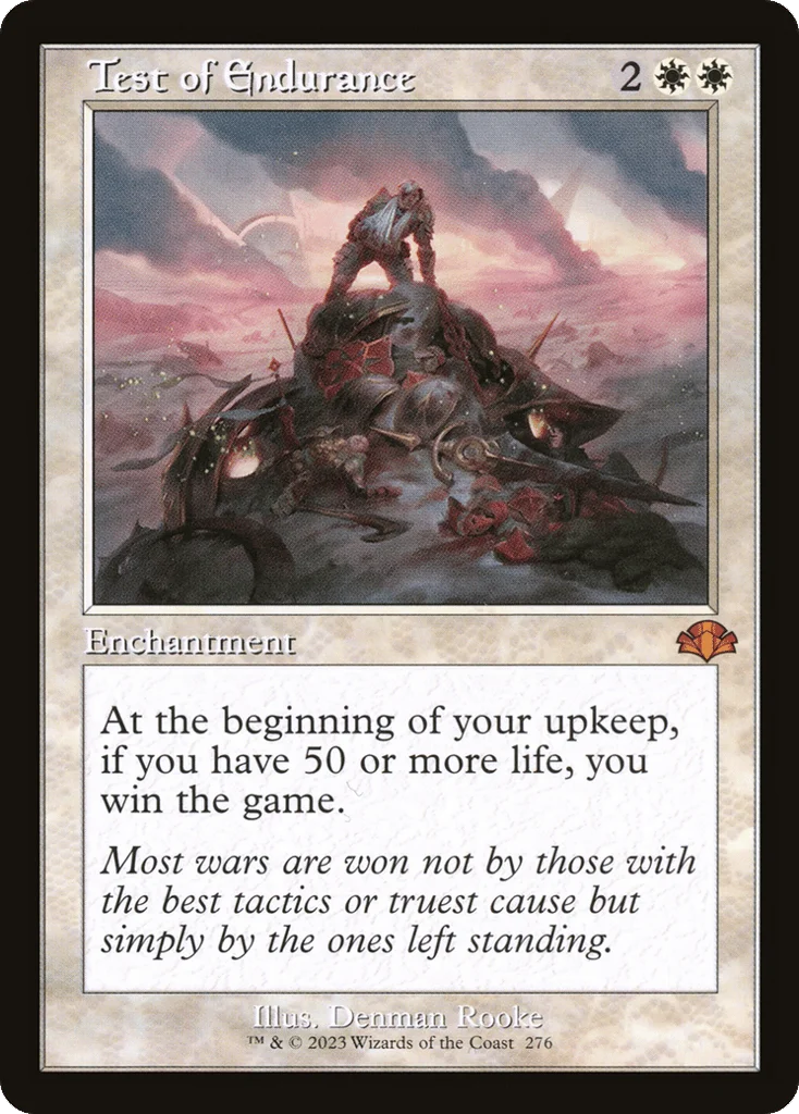 Test of Endurance · Dominaria Remastered
