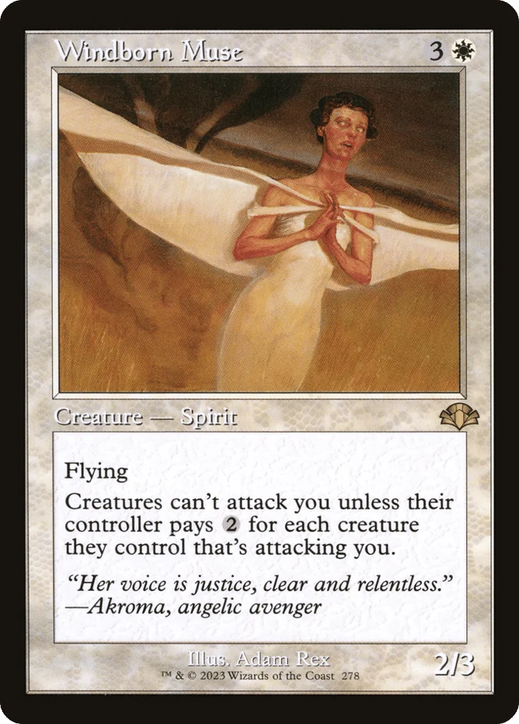 Windborn Muse · Dominaria Remastered